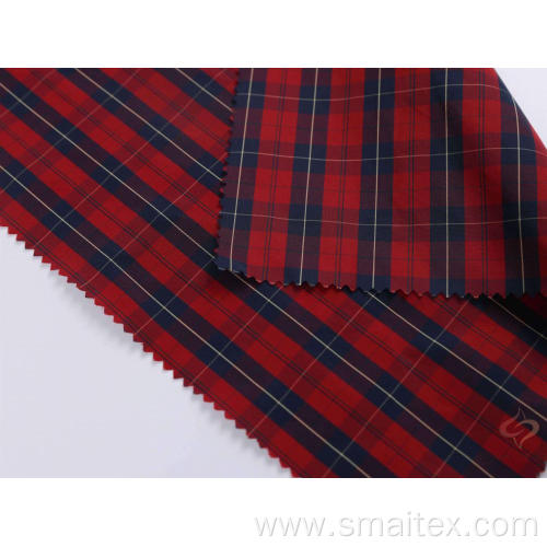75D Check Yarn Dyed Woven Fabric